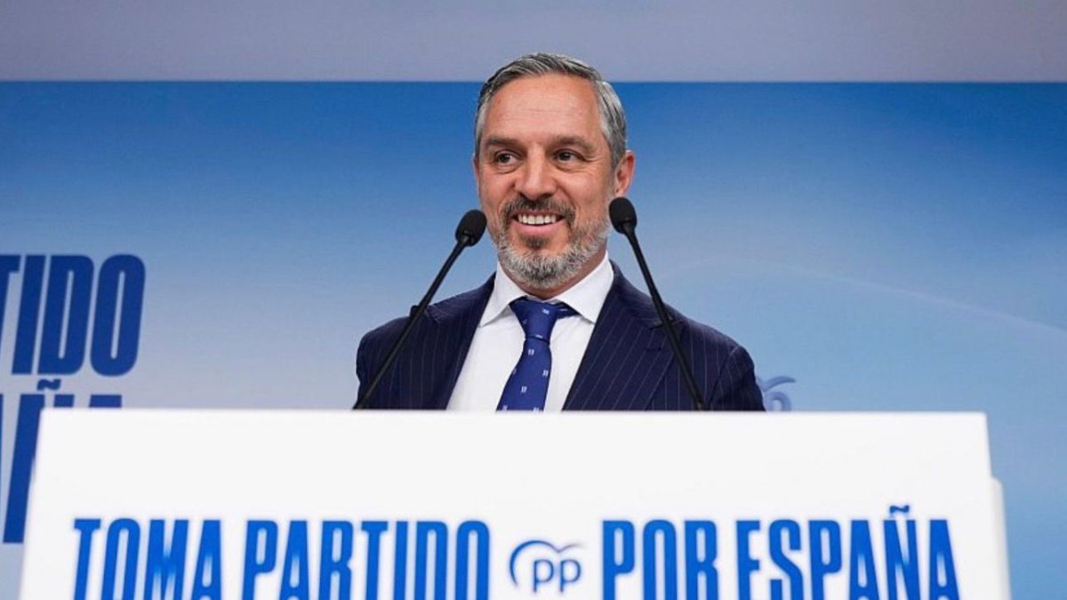 El vicesecretario de Hacienda, Vivienda e Infraestructura del PP, Juan Bravo,