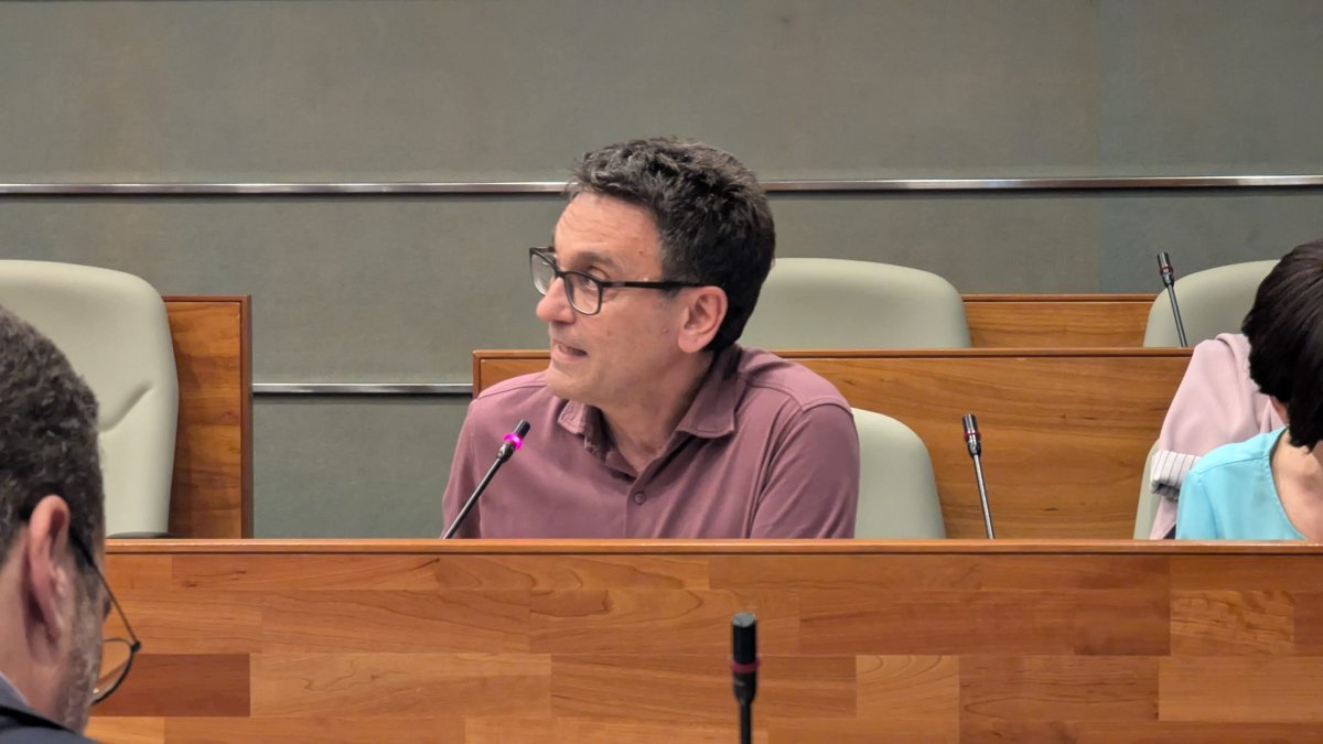 El portavoz de Compromís-EU en Torrent, Xavier Martí.