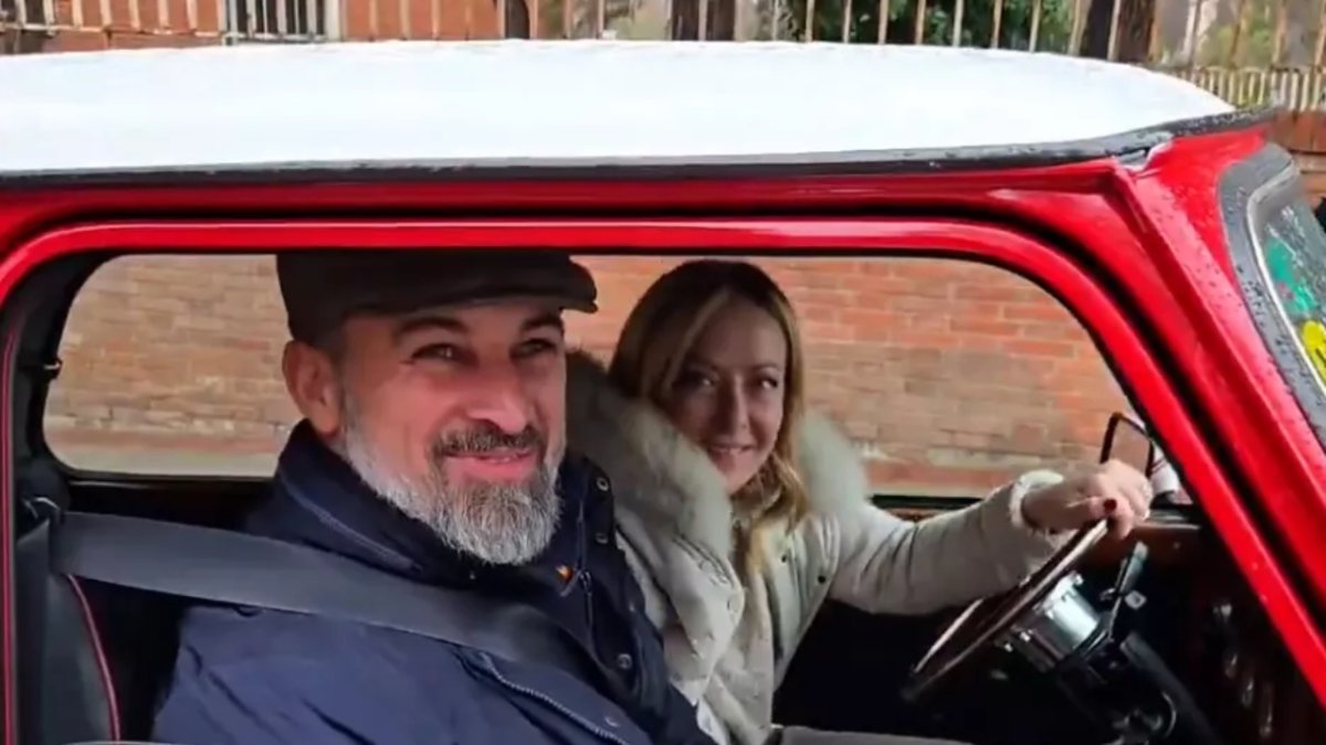Abascal y Meloni la semana pasada en Madrid