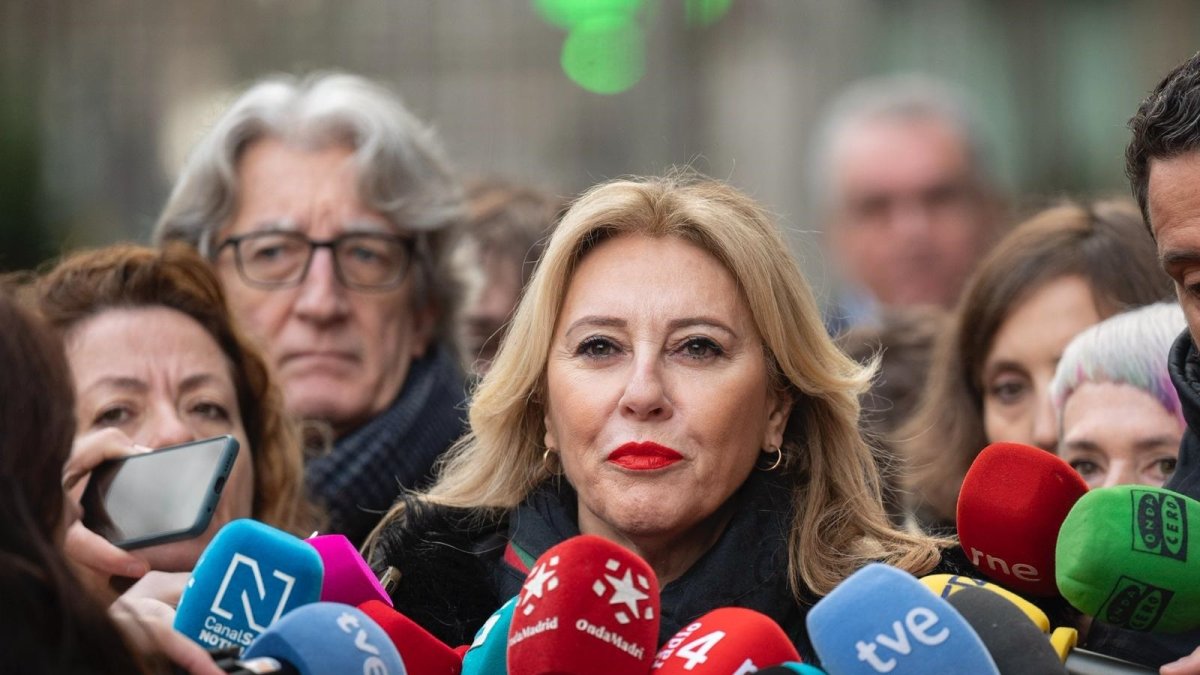 La consejera andaluza de Economía, Hacienda, Fondos Europeos y Diálogo Social, Carolina España, este miércoles, en Madrid, con motivo de la reunión del Consejo de Política Fiscal y Financiera (CPFF) / EUROPA PRESS