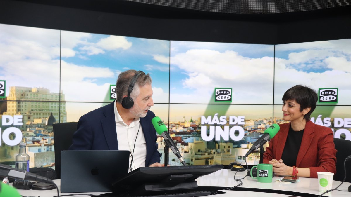 Isabel Rodríguez en Más de Uno