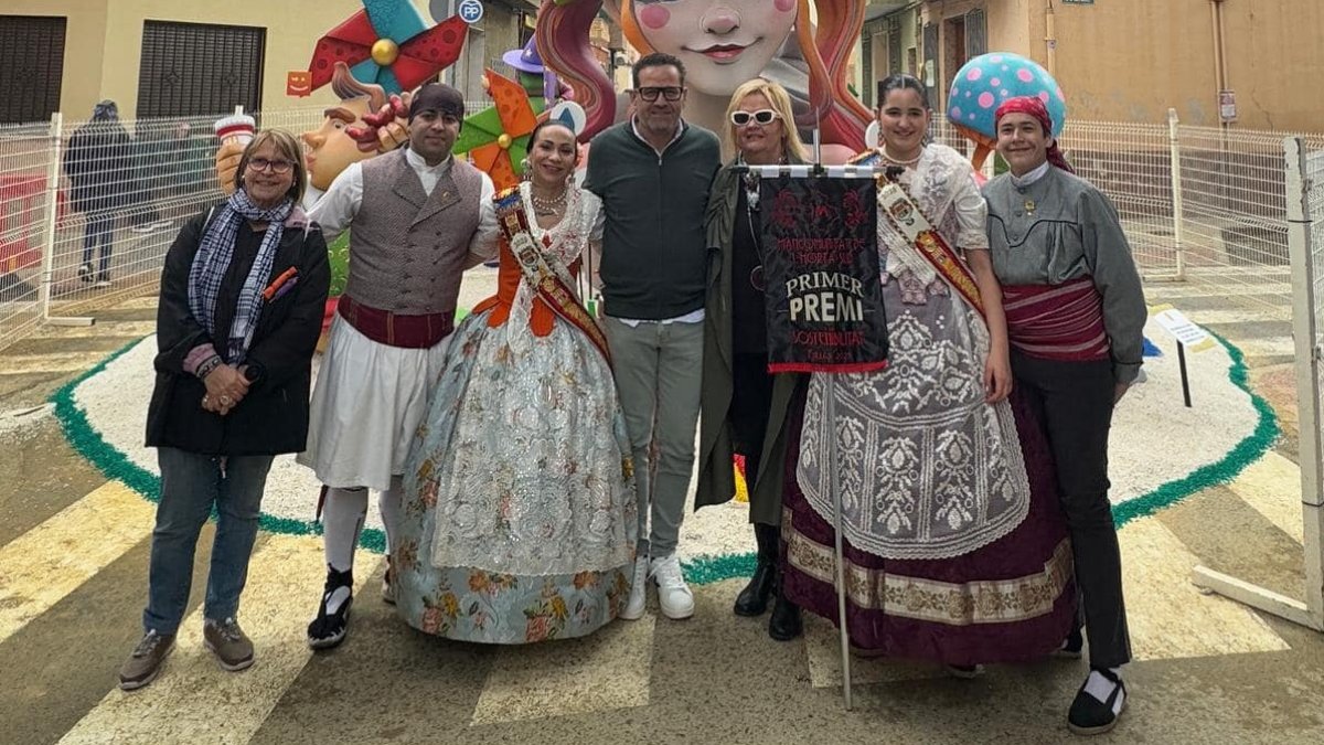 Entrega del primer premio a la sostenibilidad de la Mancomunitat de l'Hora Sud en 2025.