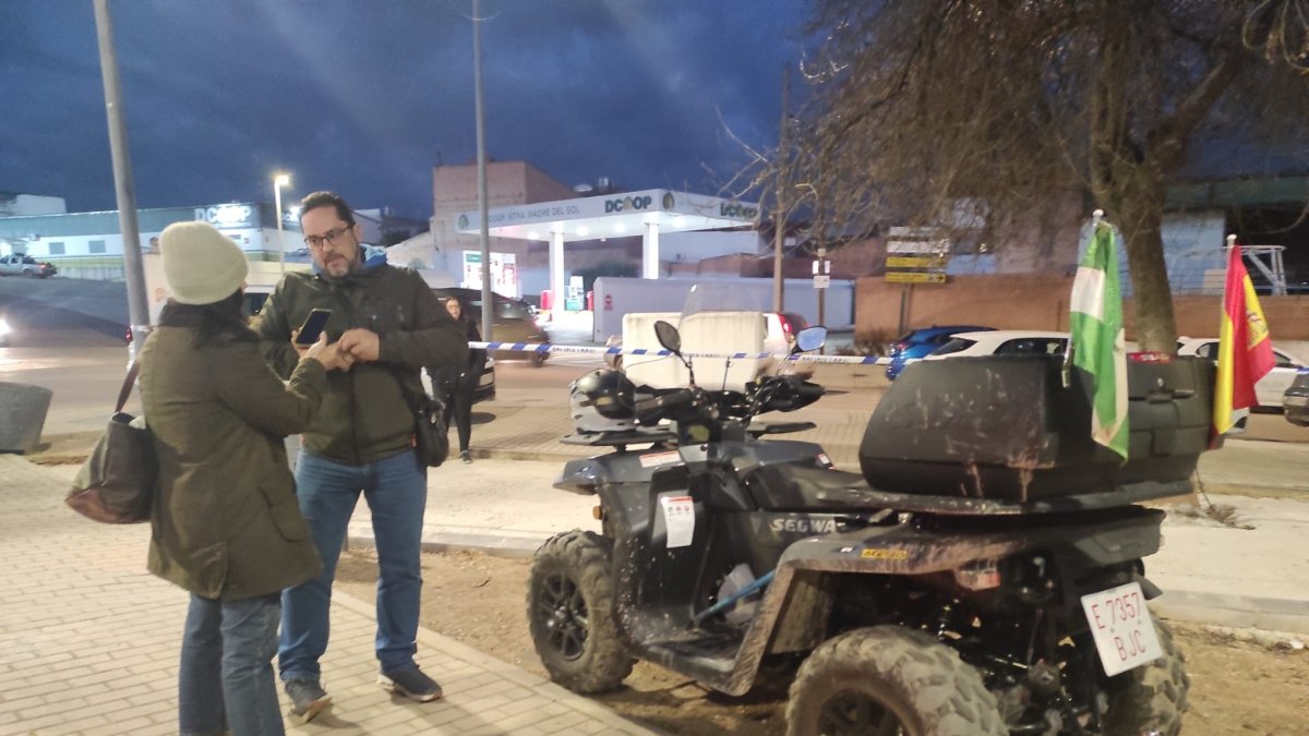 Gonzalo Sánchez, una de las personas que acudió a socorrer tras el accidente ferroviario.