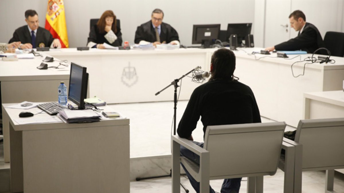 Una de las salas de la nueva sede de la Audiencia Nacional.