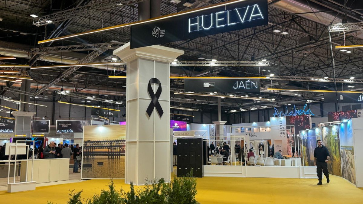 Expositor de Huelva en Fitur 2026.