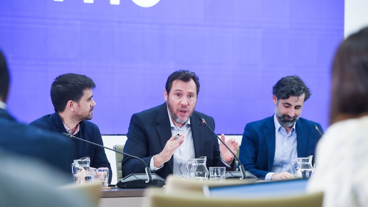 El ministro de Transportes, Óscar Puente