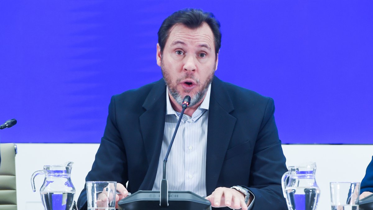 El ministro de Transportes, Óscar Puente