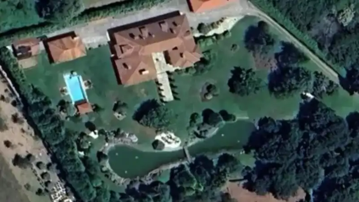 Residencia gallega de Julio Iglesias.