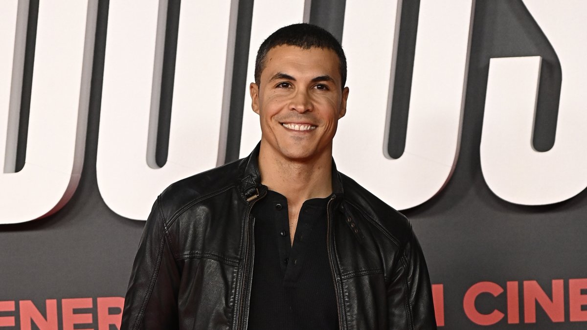 Kiko Jiménez durante el estreno de la película 'Ídolos' en Madrid