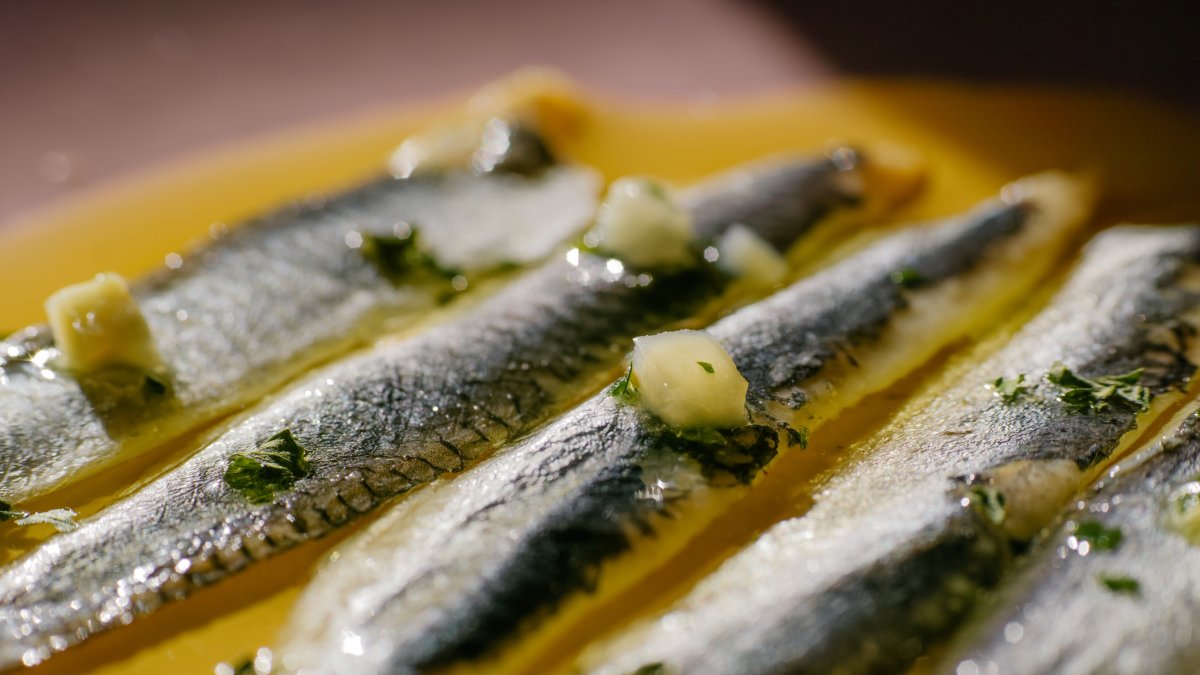 Plato de anchoas