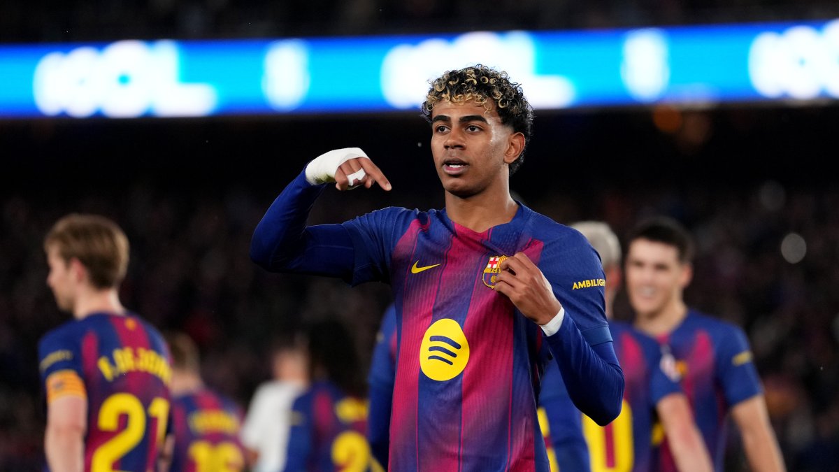 Lamine sigue brillando