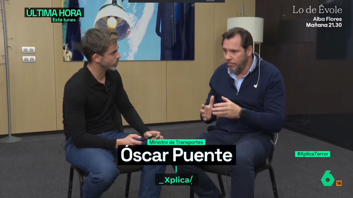 Óscar Puente en La Sexta