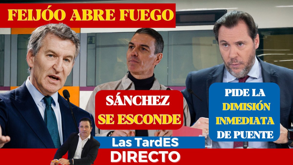 Feijóo abre fuego: pide la dimisión inmediata de Puente y Sánchez se esconde