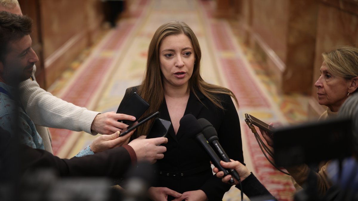 La portavoz del PP en el Congreso, Ester Muñoz