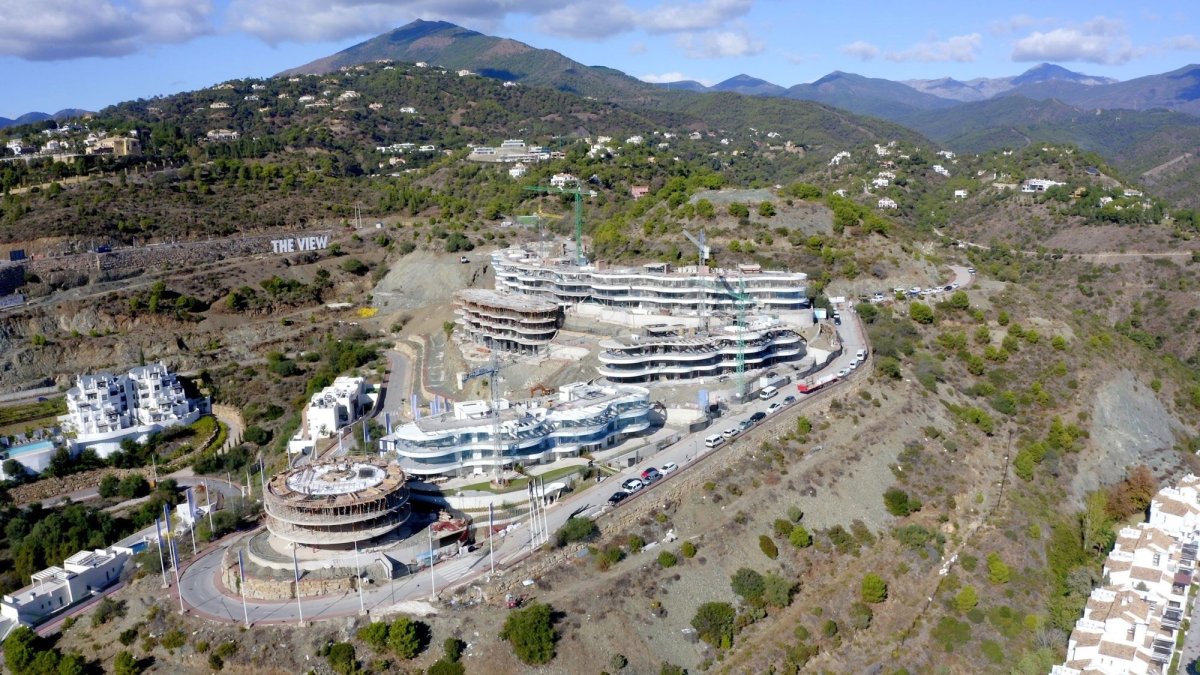 Apartamentos de lujo en construcción en España.
REMITIDA / HANDOUT por BARRAY FILMS
02/12/2021