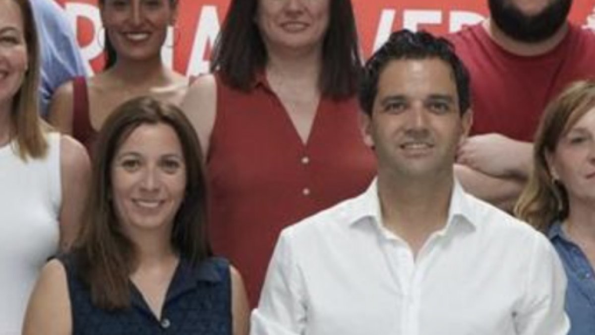 El alcalde de Paterna, Juan Antonio Sagredo, y su mujer, Sonia Borruey, del PSOE