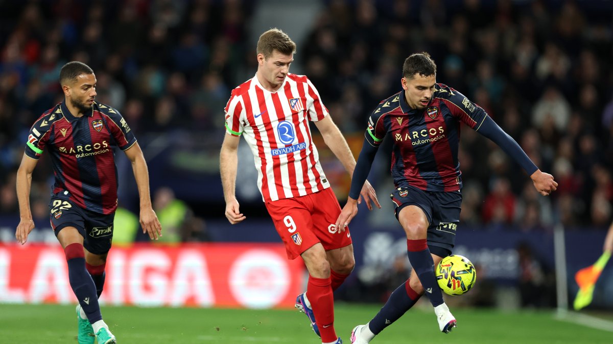 Atleti y Levante no se sacan diferencias