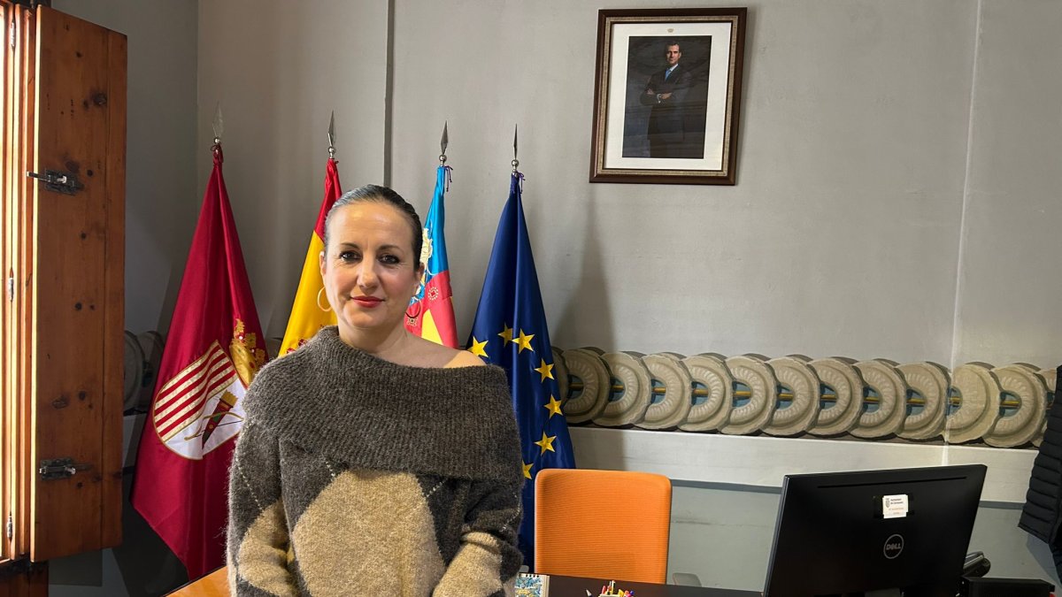 Carolina Almiñana, alcaldesa de Carcaixent.