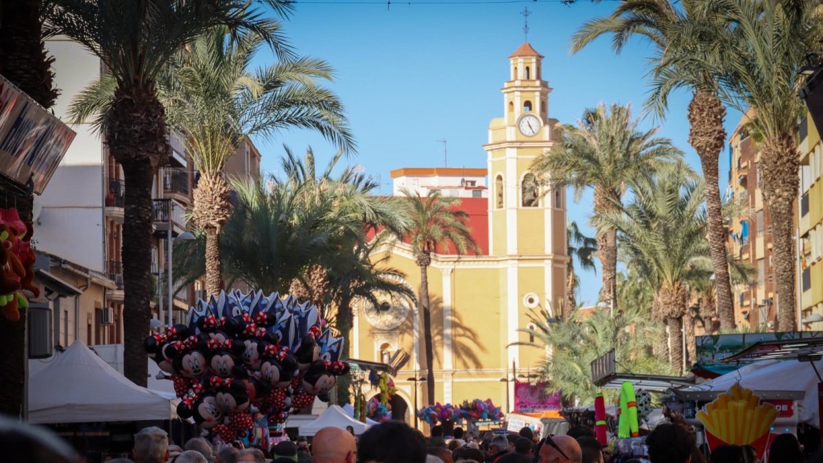 Imagen de la feria de Sant Blai, en la edición anterior.