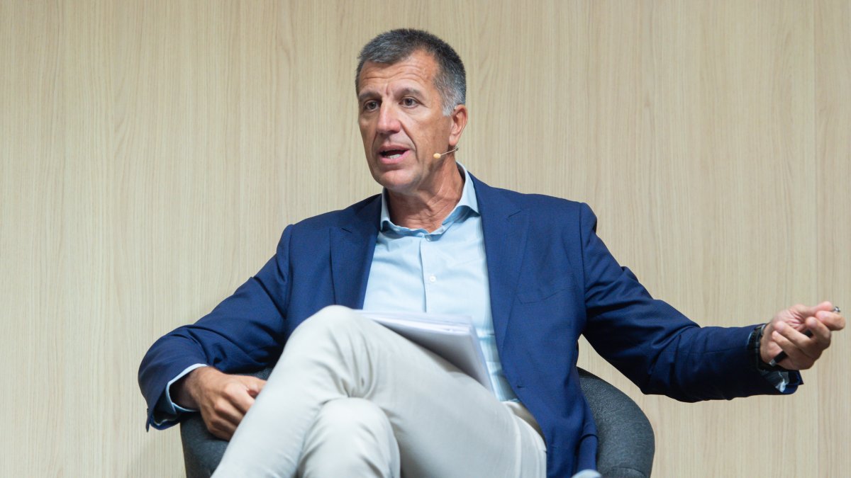 El director general de la Sociedad de Procedimientos de Pago, S.L. (gestora de Bizum) Ángel Nigorra.
Gustavo Valiente / Europa Press
28 SEPTIEMBRE 2023