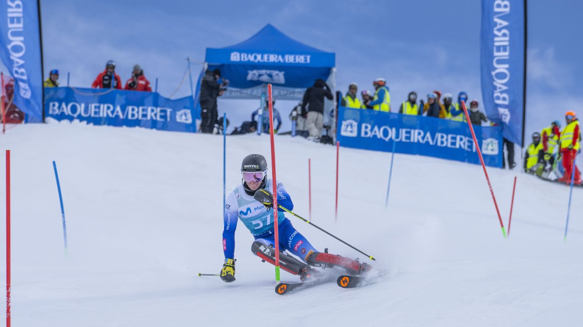 Slalom en Baqueira Beret