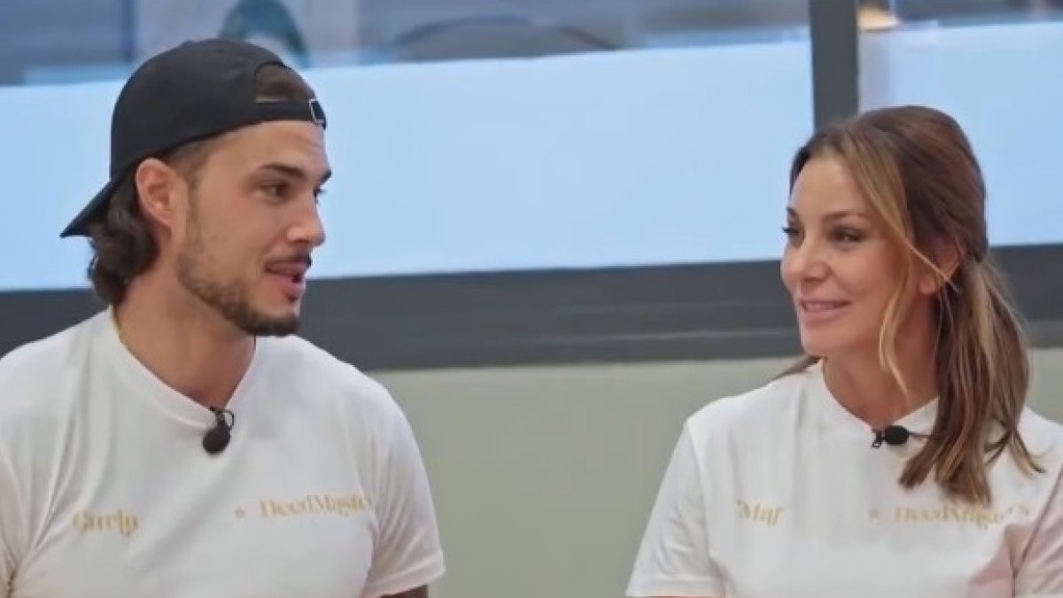 Carlo Costanzia y Mar Flores en 'DecoMasters'.