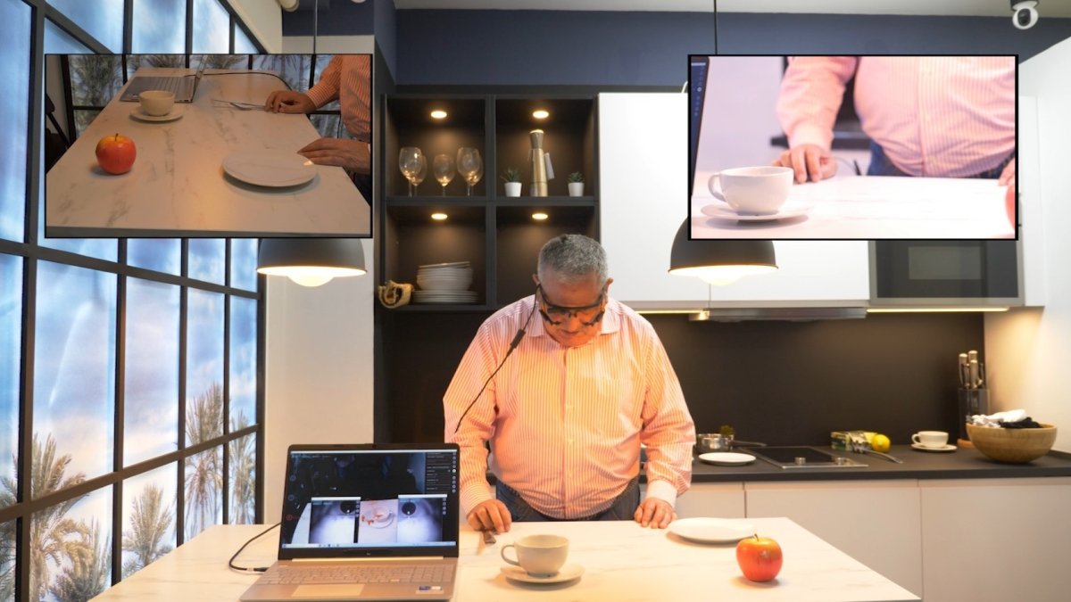 Un paciente con ceguera total recupera parcialmente la visión tras participar en un ensayo clínico.