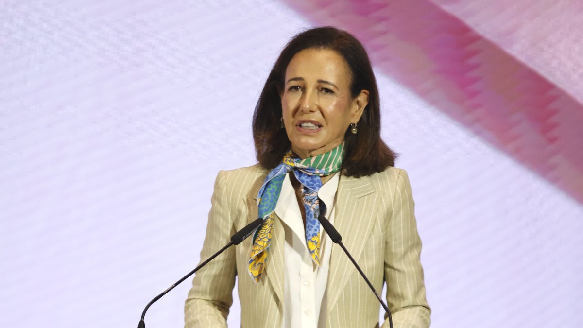 La presidenta del Banco Santander, Ana Patricia Botín.
Antonio Gutiérrez / Europa Press
09/6/2025