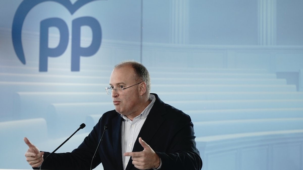 (FOTO ARCHIVO) Miguel Tellado, portavoz nacional del Partido Popular