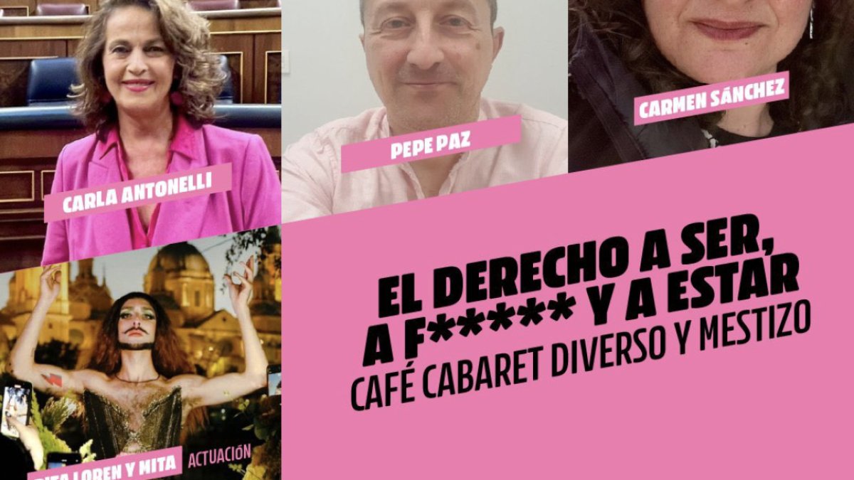 Mitin de IU y Sumar en el cierre de campaña en Aragón