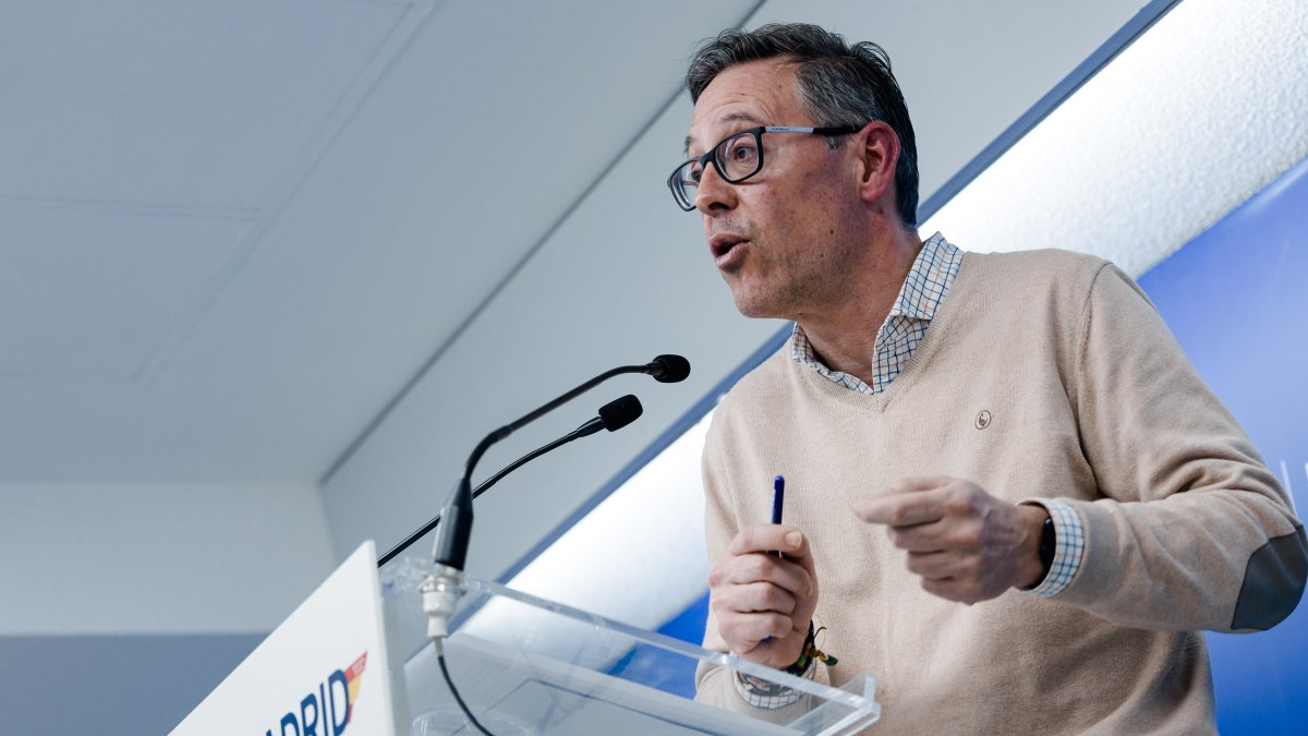 El secretario general del PP de Madrid, Alfonso Serrano