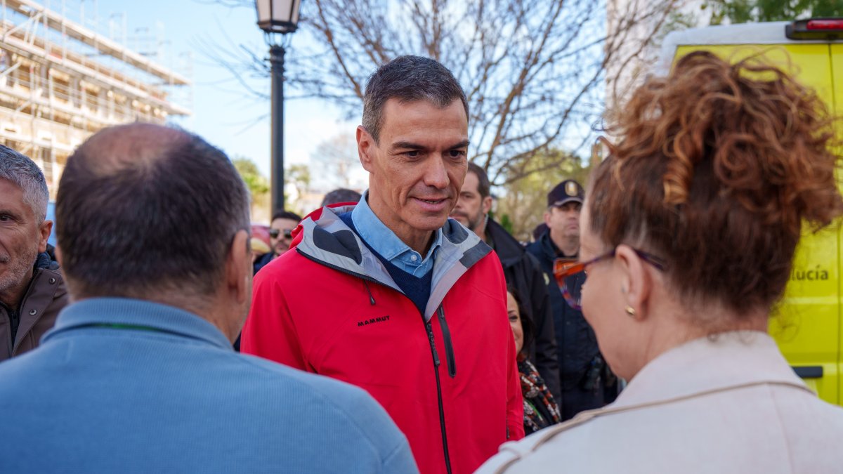 El presidente del Gobierno, Pedro Sánchez