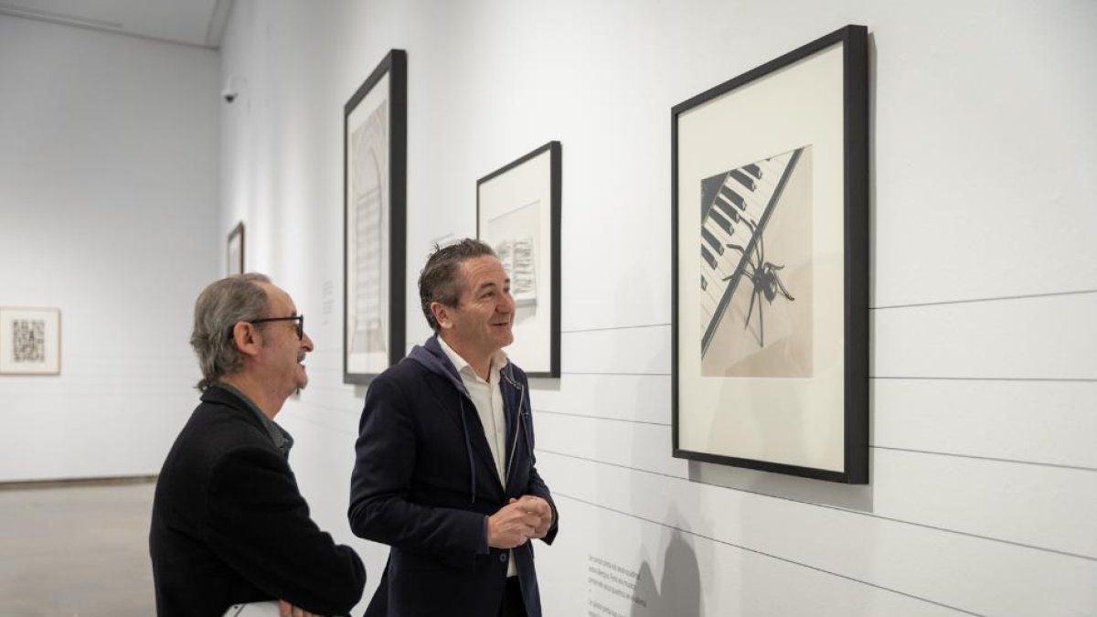 Nicolás Bugeda y Chema Madoz en el Centre del Carme