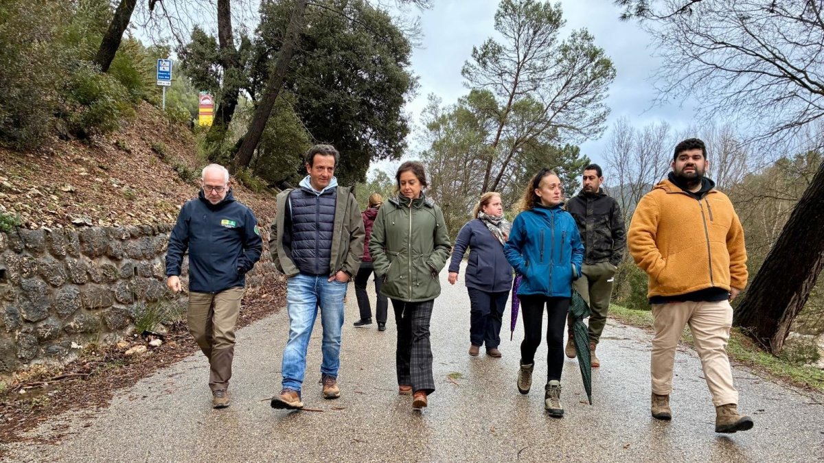La consejera de Sostenibilidad y Medio Ambiente de la Junta de Andalucía, Catalina García, y el delegado del Gobierno en Jaén, Jesús Estrella, visitan Coto Ríos
