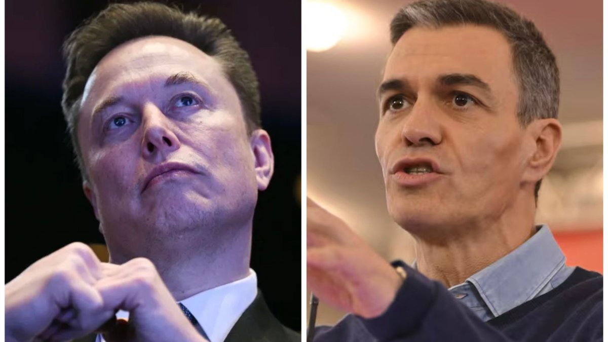 Elon Musk y Pedro Sánchez
