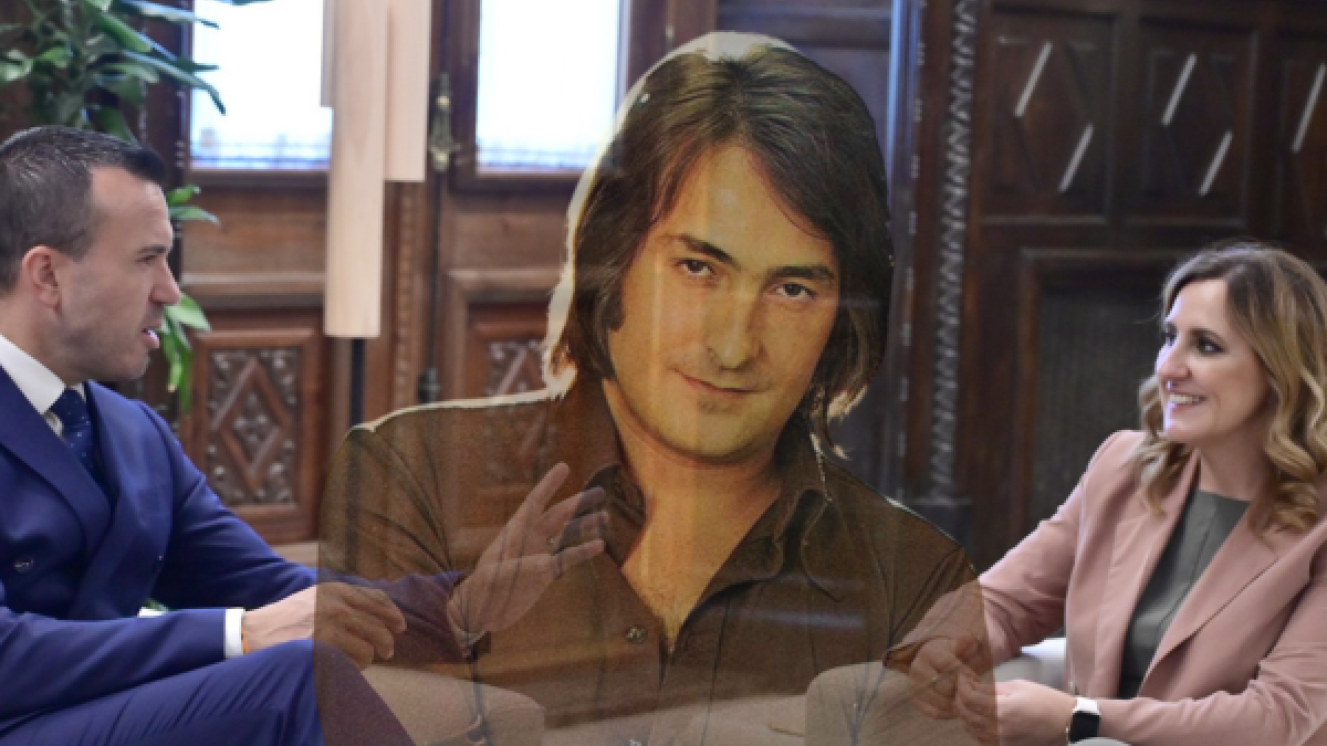 Montaje, María José Catalá, Vicent Mompó y Nino Bravo
