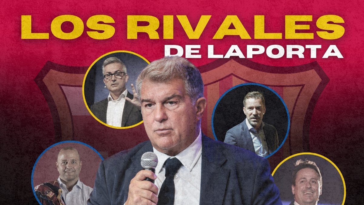 Los rivales de Laporta en las elecciones del Barcelona