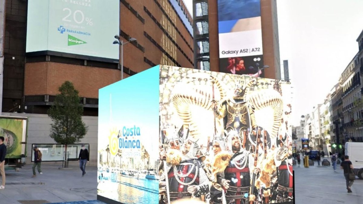 Promoción turística del Patronato Costa Blanca, en la pasada edición de Fitur.