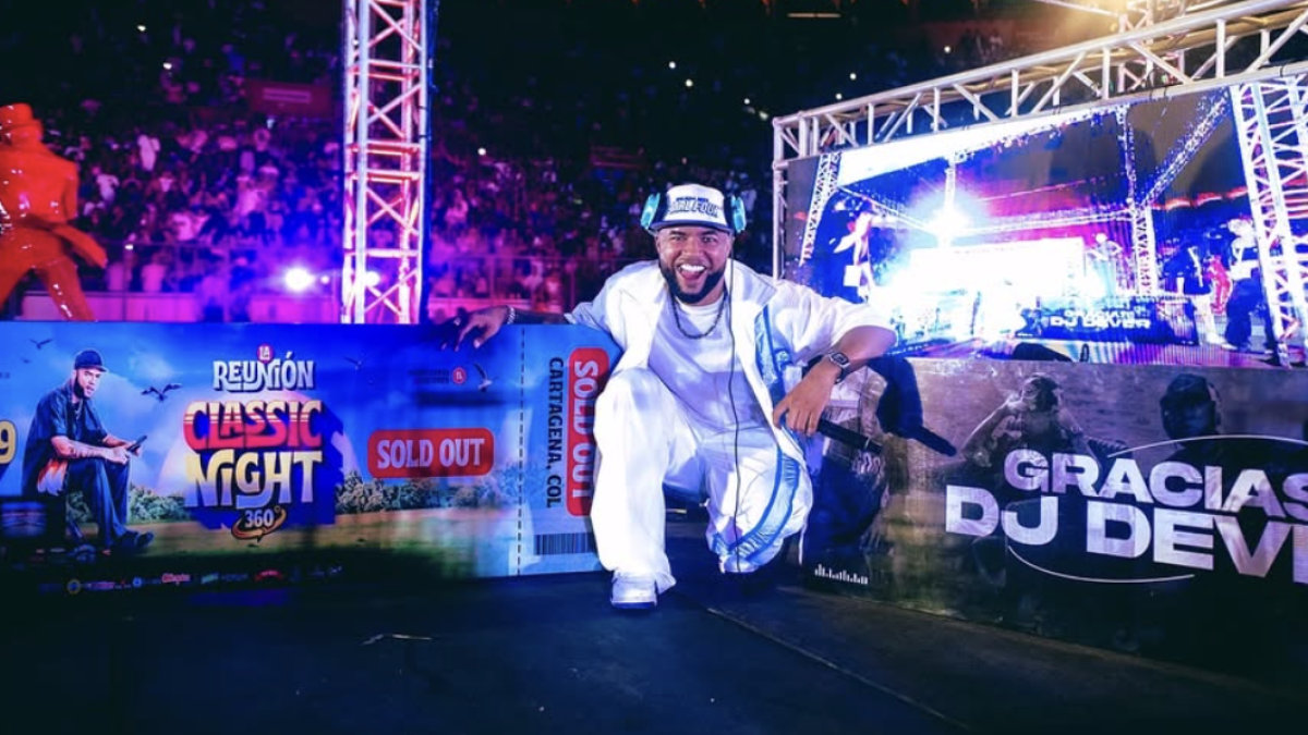 Dj Dever, en una actuación.