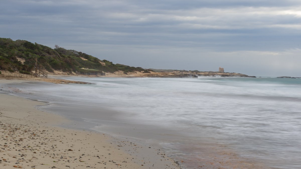 Imagen de una playa en Ibiza.
