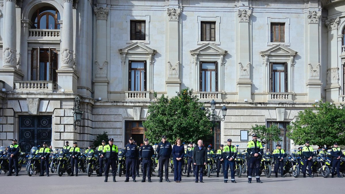 Los nuevos agentes de la Policía Local de Valencia