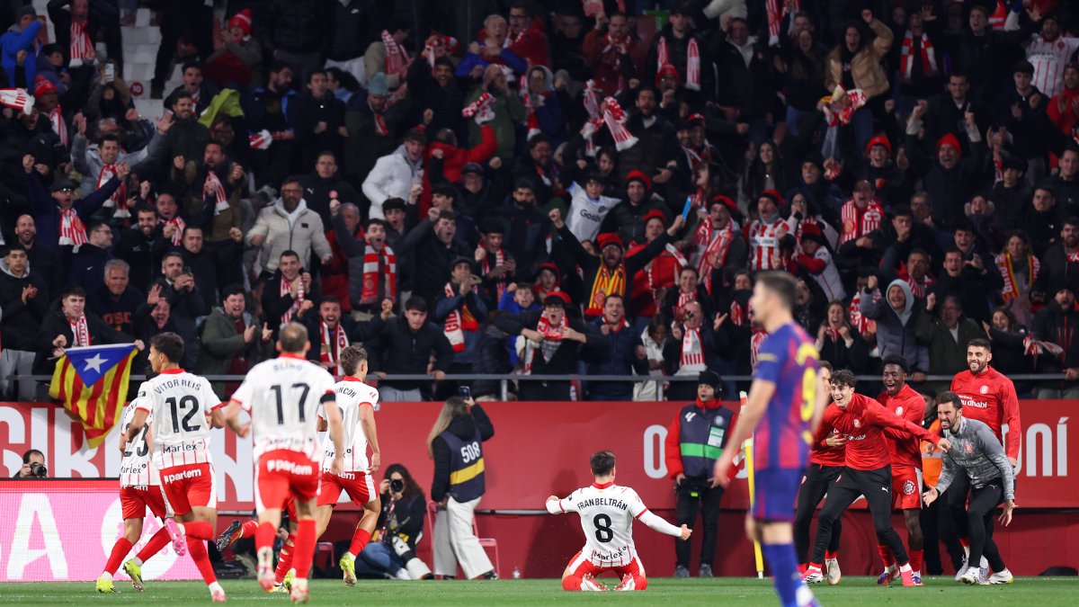 Dura derrota del Barça en Montilivi