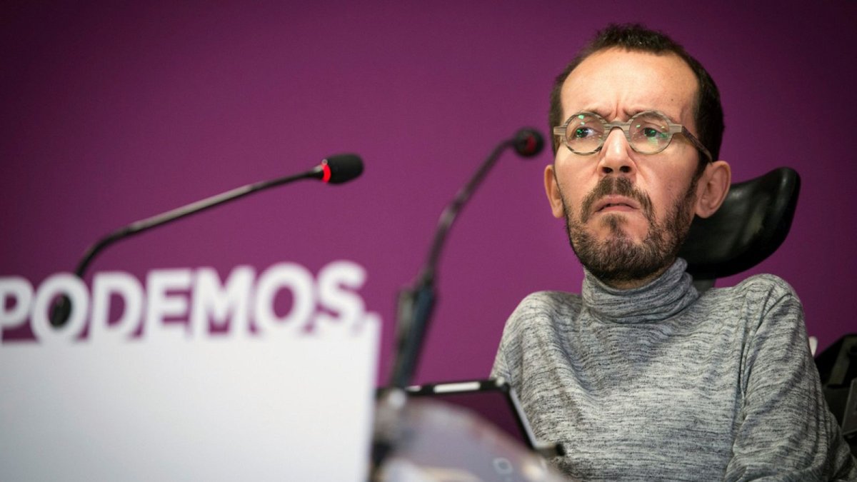 El dirigente de Podemos, Pablo Echenique