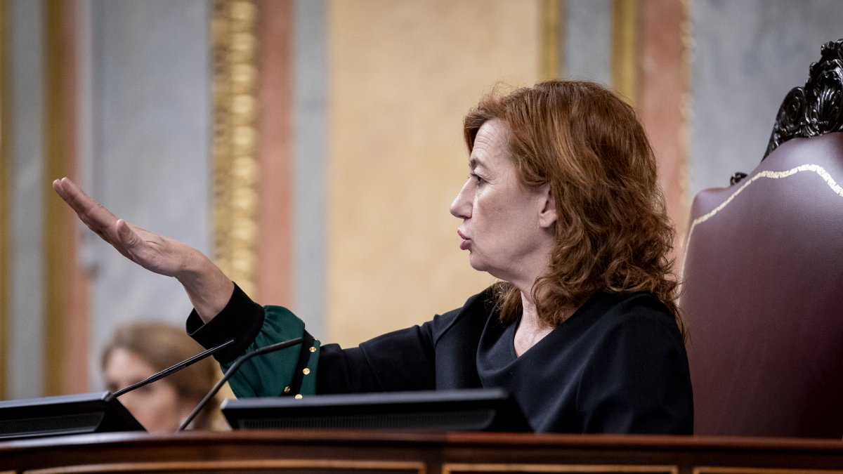 La presidenta del Congreso, Francina Armengol