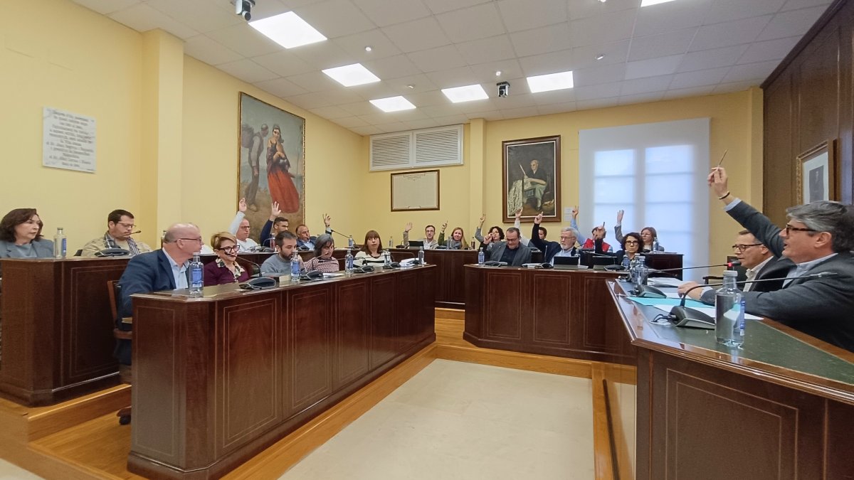 Pleno del Ayuntamiento de La Vila Joiosa.