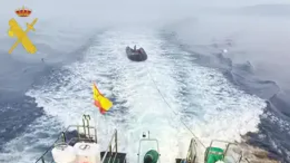 Una de las intervenciones de la Guardia Civil contra el 'petaqueo' en la provincia de Almería.