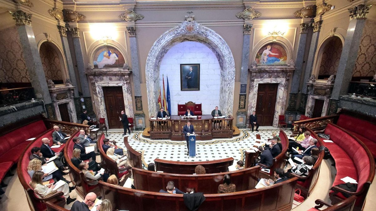 Pleno del Ayuntamiento de Valencia