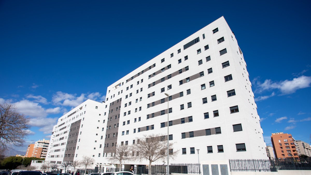 Vista del Residencial Les Naus.