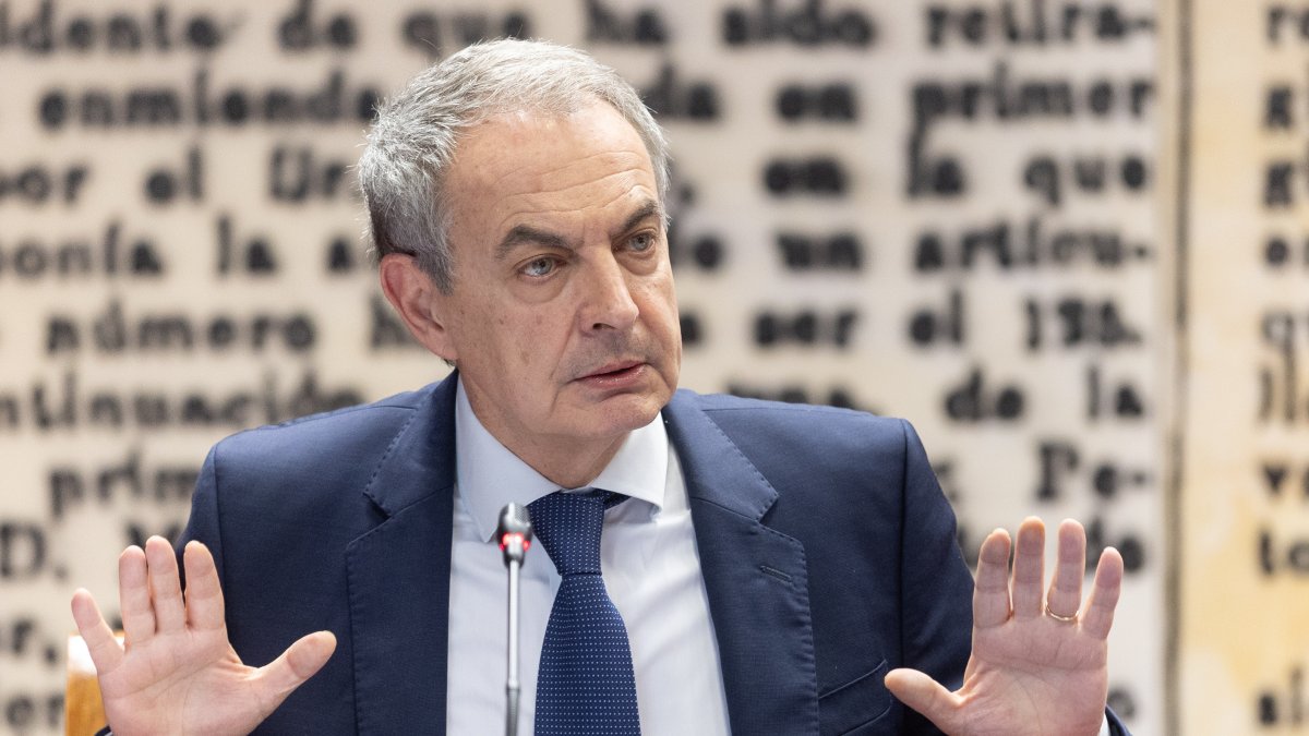 El expresidente del Gobierno José Luis Rodríguez Zapatero comparece ante la Comisión de Investigación sobre el ‘caso Koldo’, en el Senado, a 2 de marzo de 2026