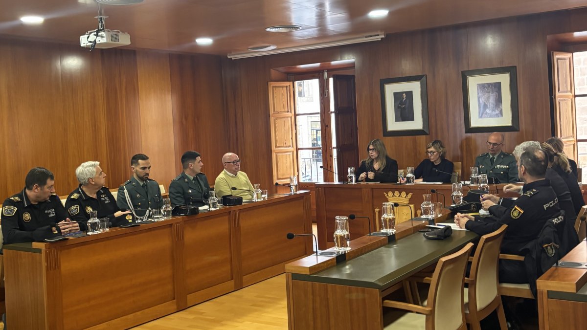 Reunión de la Junta Local de Seguridad de Xabia.